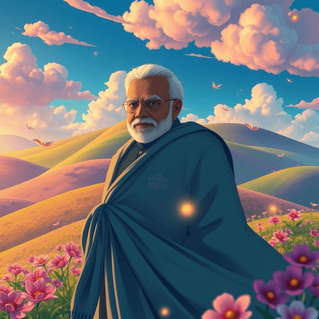 AI-generated portrait with artistic style and realistic details